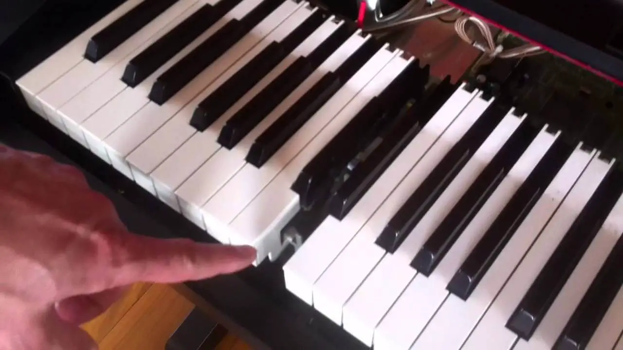 comment réparer une touche de piano numérique