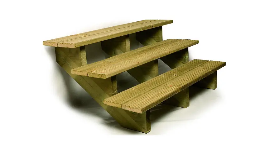 comment faire un escalier en bois exterieur