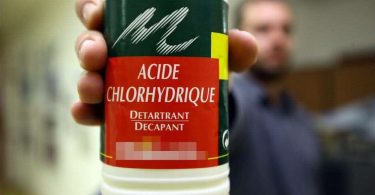 combien de temps laisser agir l acide chlorhydrique