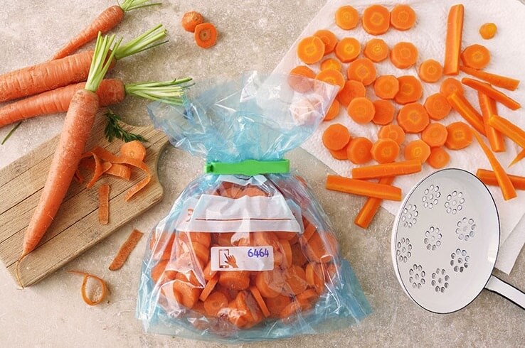 Peut on congeler des carottes