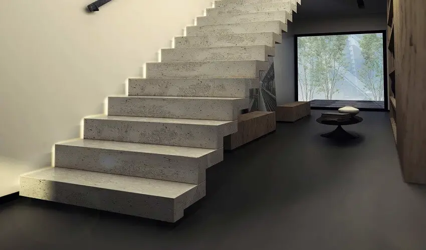 Que mettre sur un escalier en beton