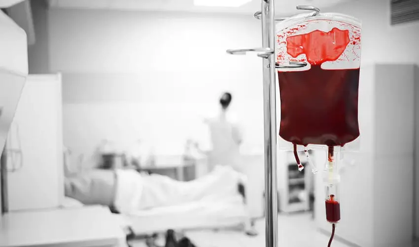 Combien de litres de sang dans le corps humain