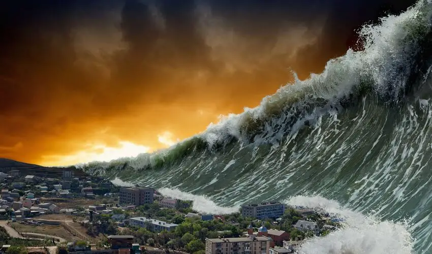 Comment sont fait les tsunamis