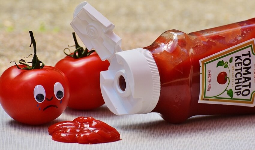 De quoi est fait le ketchup
