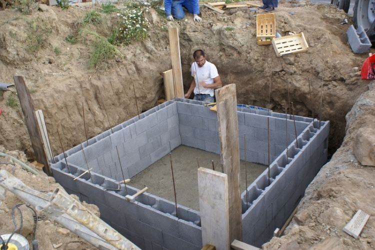 Comment construire une bache a eau en beton