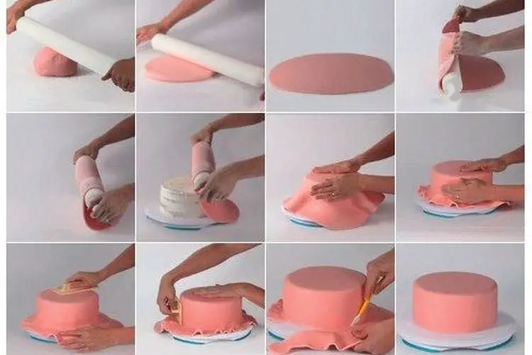 Comment recouvrir un gateau de pate a sucre