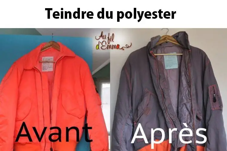 Comment teindre du polyester