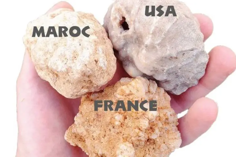 Comment trouver des geodes en France