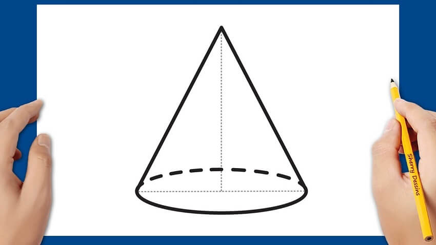 Comment dessiner un cone