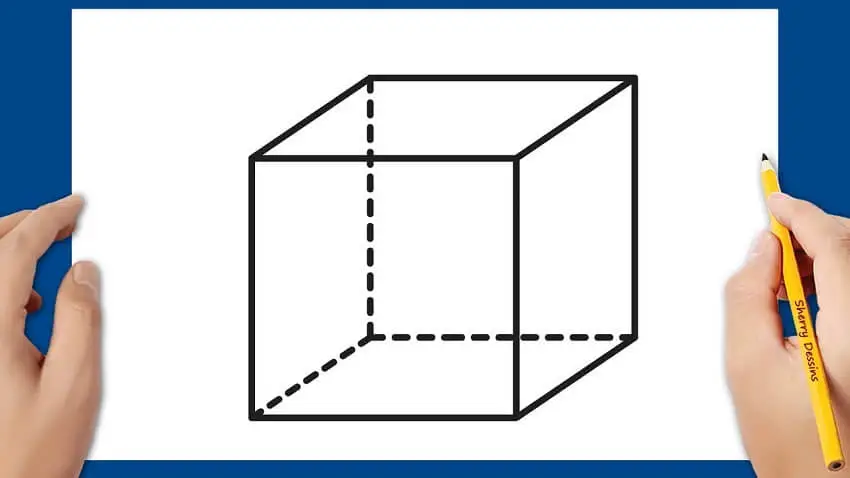 Comment dessiner un cube en 3D