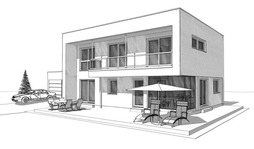 Comment dessiner une maison en 3D