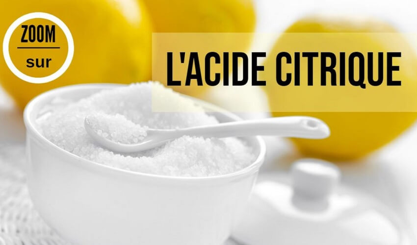 Comment utiliser lacide citrique